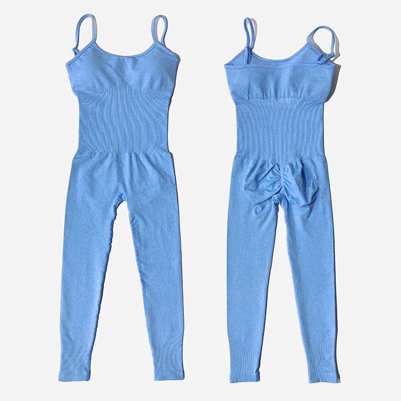 

Yoga Set Seamless Jumpsuits Women's Tracksuit One Piece Fitness Workout Rompers Sportswear Gym Set Workout Clothes For Women