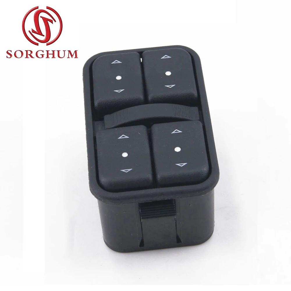 SORGHUM 90561086 Driver Electric Window Lifter Control Switch Button For Vauxhall Opel Combo Astra Meriva Zafira A 1999-2005