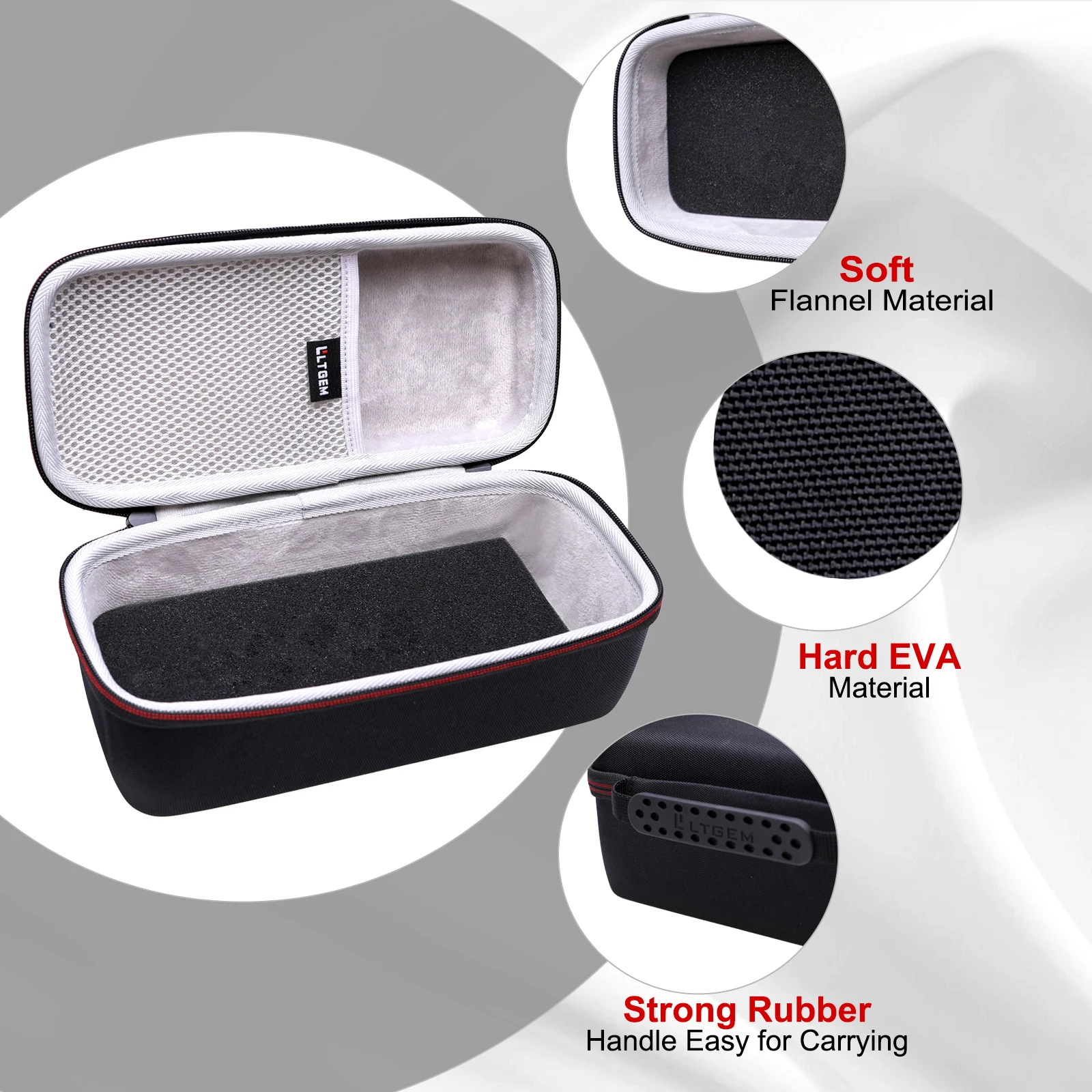 LTGEM Hard Case for ZealSound USB Microphone, Case Only