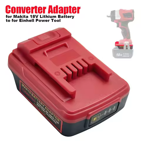 Power Tool Adapter Converter Battery Adapter for Makita 18V to for Einhell 18V Li-ion Battery Adapter Power Tool(No battery)