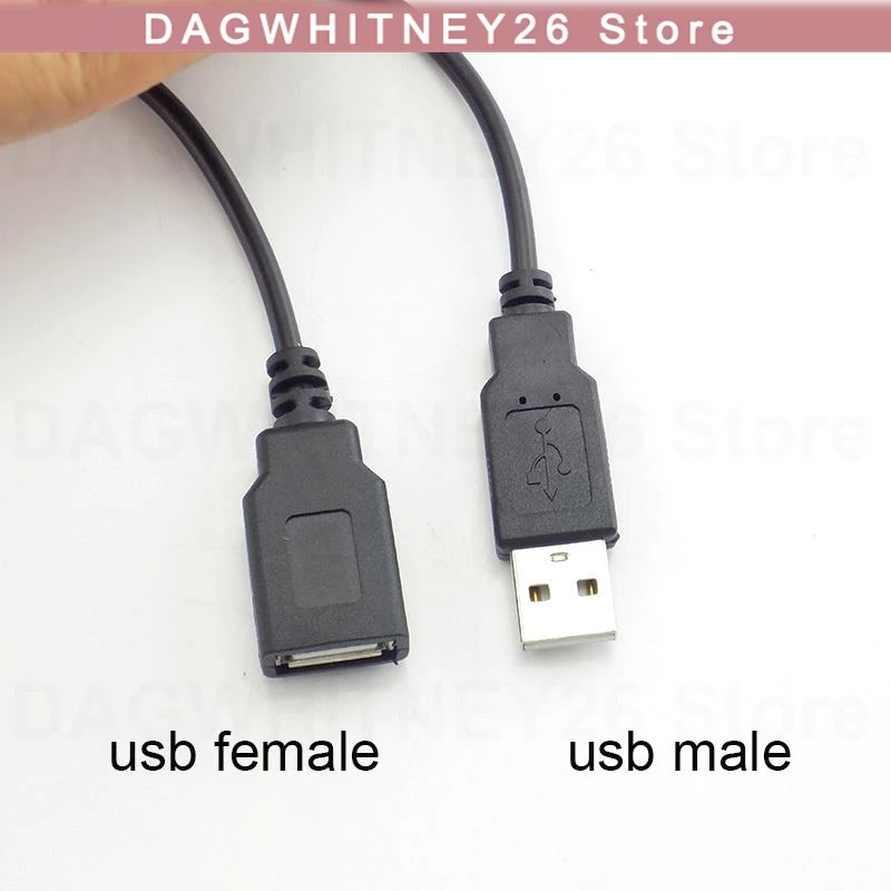 1M USB Power Supply Cable Type A Male Female C Micro 2Pin 4pin Cord Extension Wire Adapter Charge DIY Connector U26