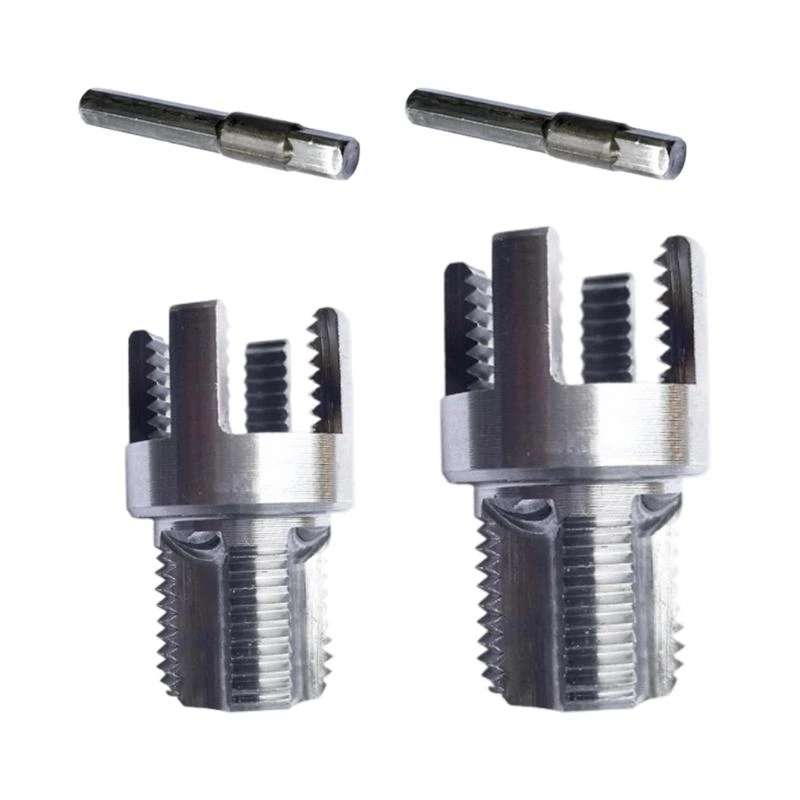 

652F Professional Shanks Threading Die Set Drill Adapter Pipes Threaders For Water Pipes Installation Maintenance