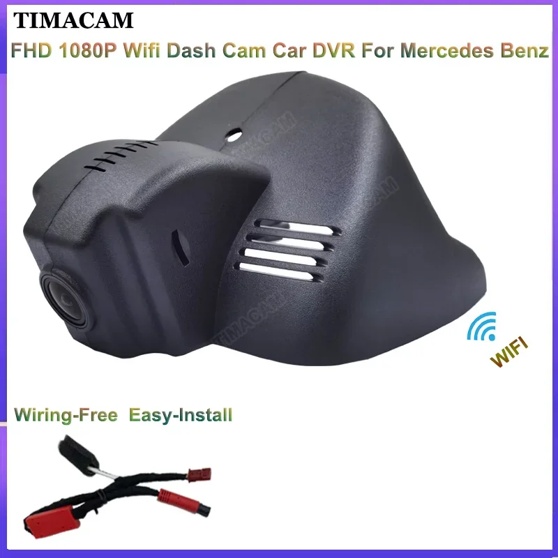 

TIMACAM FHD 1080P Wifi Video Recorder Car Dvr For Mercedes Benz Smart fortwo forfour 453 for Smart Dash Cam Camera Easy Install