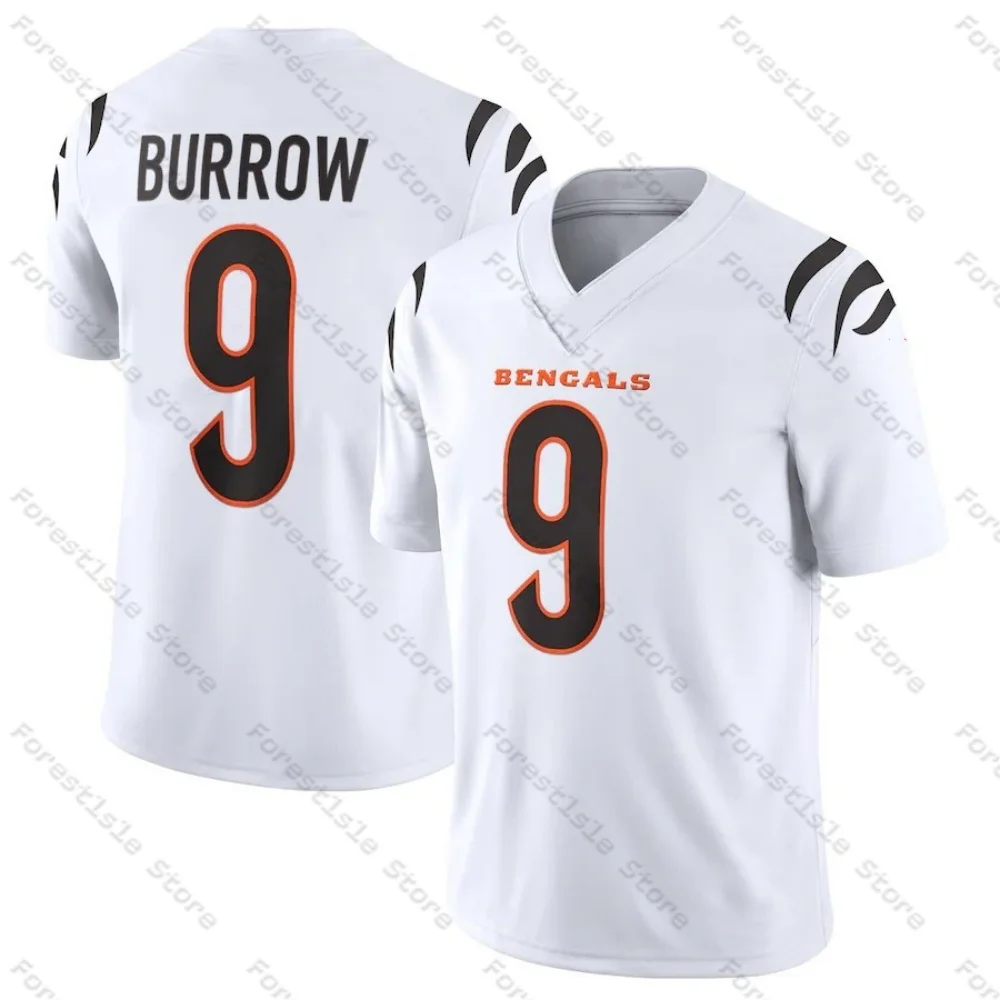 New Arrival USA Rugby Jerseys Cincinnati Bengal Tiger Jersey Joe Burrow Rugby Jersey No.9 No.1 Adult's Kid's Rugby Jersey Kits