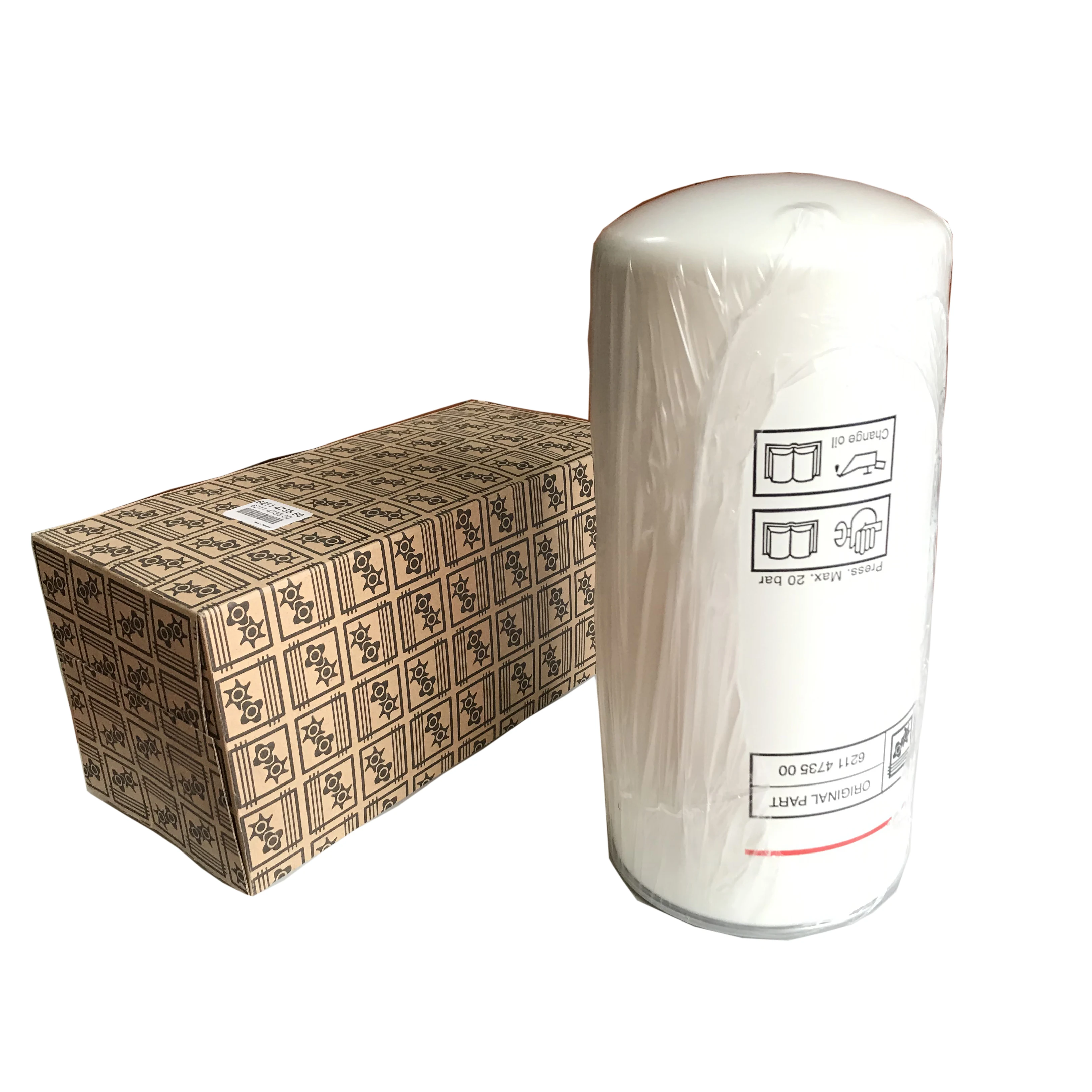 Factory Hot Sale Liutech Air Compressor LUY050-7 Original Spare Parts OIL FILTER view 4