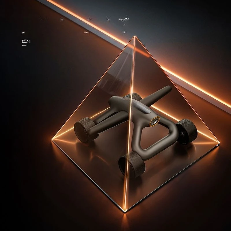 

Abdominal wheel 2024 new automatic rebound four-wheel men's and women's roll abdominal muscle trainer thin belly