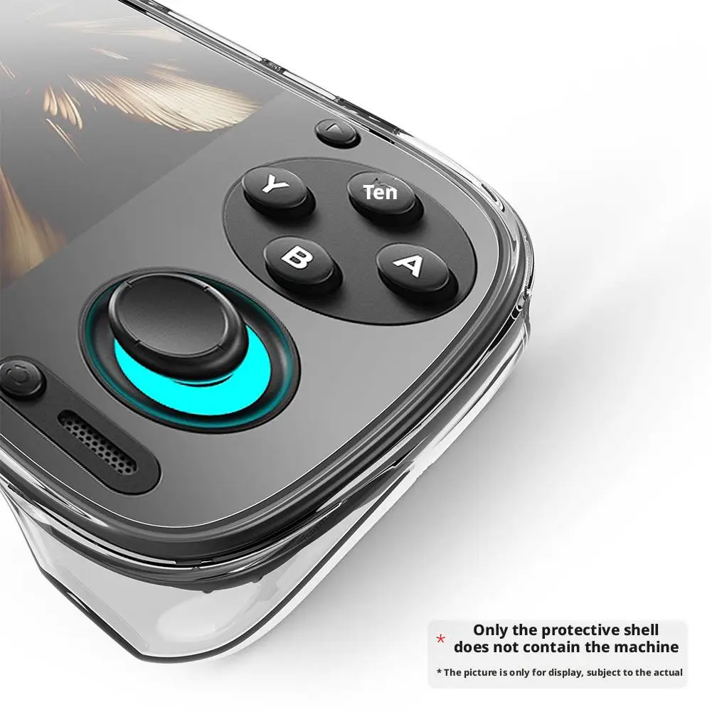 For Retroid Pocket 5 TPU Transparent Soft Case Grip Game Console Case Grip Protective Case Cover Accessories