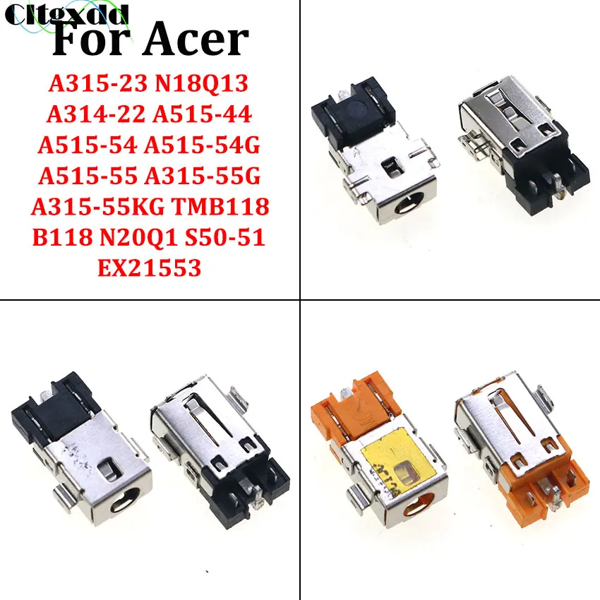 Laptop DC moc łącze typu Jack do projektora ACER A515-54 A515-54G A515-55 A315-55G A315-55KG A315-23 A314-22 N18Q13 N20Q1 EX21553 S50-51