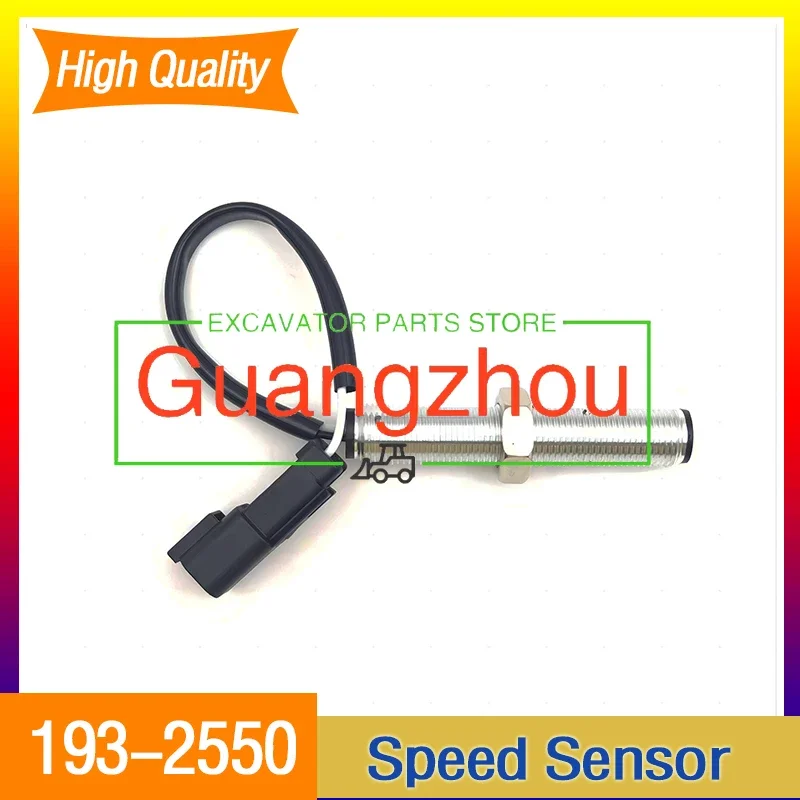 

for CAT 12K 160K 120K 140K High Quality Original Speed Sensor 193-2550 1932550 Excavator Pressure Sensor Accessories Engine New