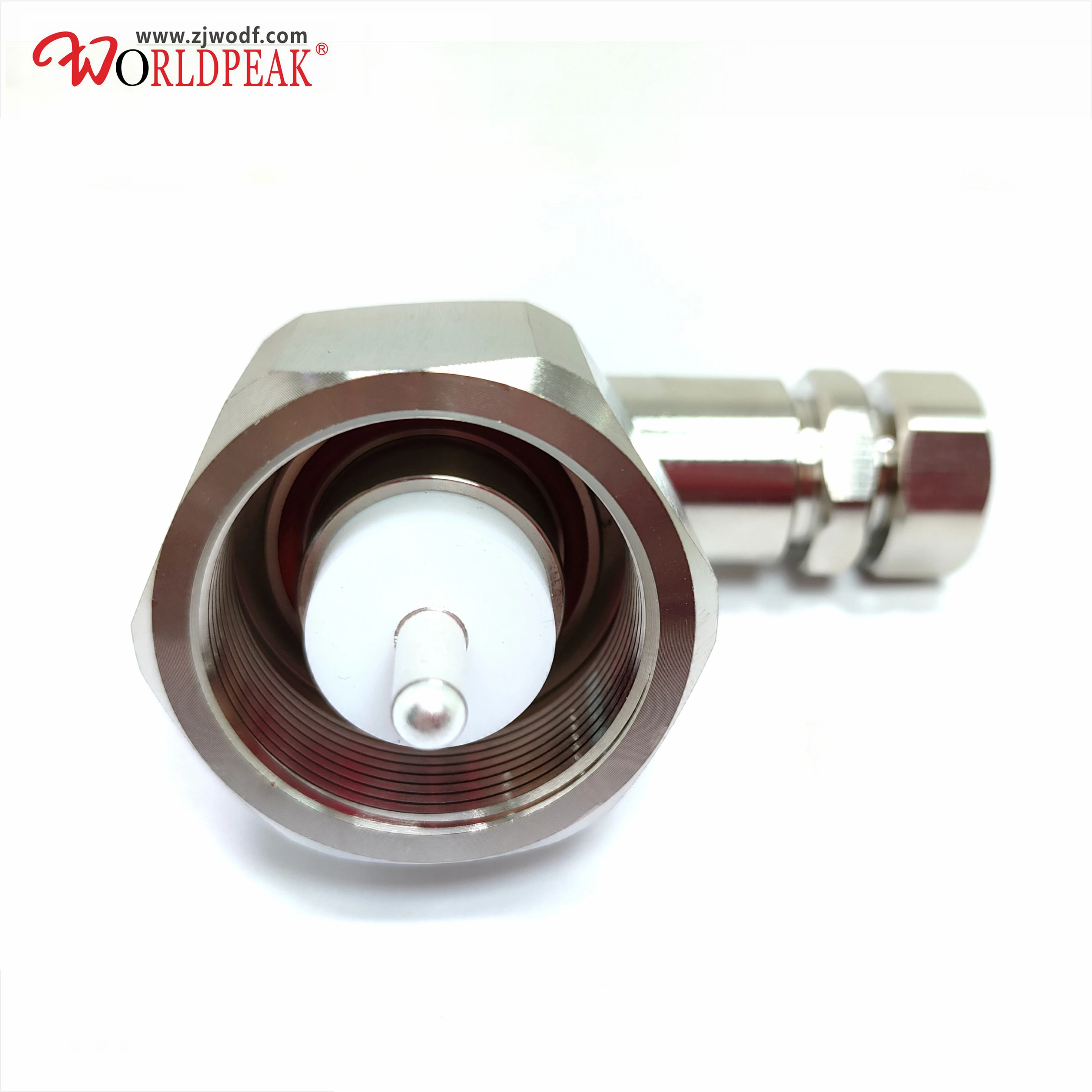 Free Shipping High Voltage LC male Plug Clamp type Right Angle connector for RG393 cable
