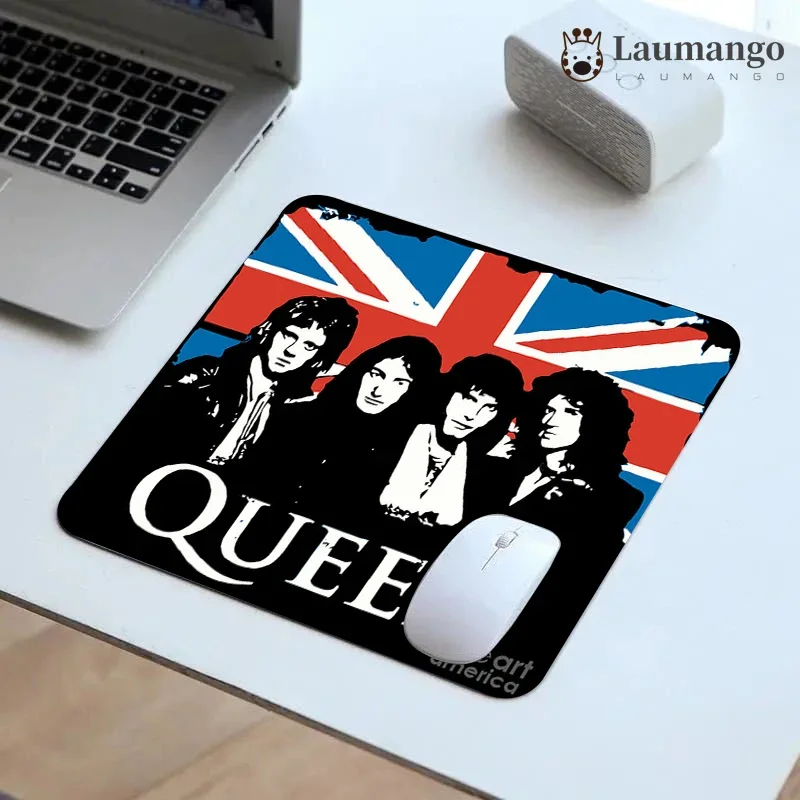 Small Mouse Pad Freddie Mercury Gamer Keyboard Gaming Desk Accessories Anime Mat Pc Table Rugs Mousepad Queen Computer Deskmat