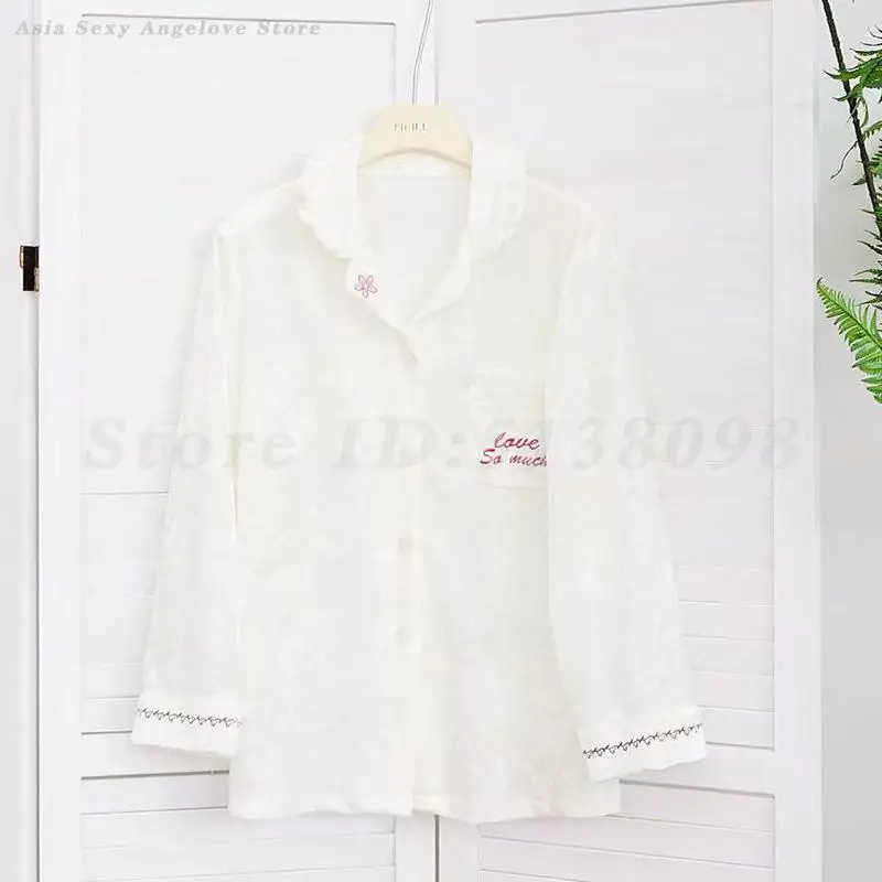 Conjunto de pijamas de terciopelo para otoño e invierno, ropa de casa, ropa de dormir de terciopelo cálida para Mujer, Top y pantalón de manga larga, Pijama para Mujer, ropa de descanso