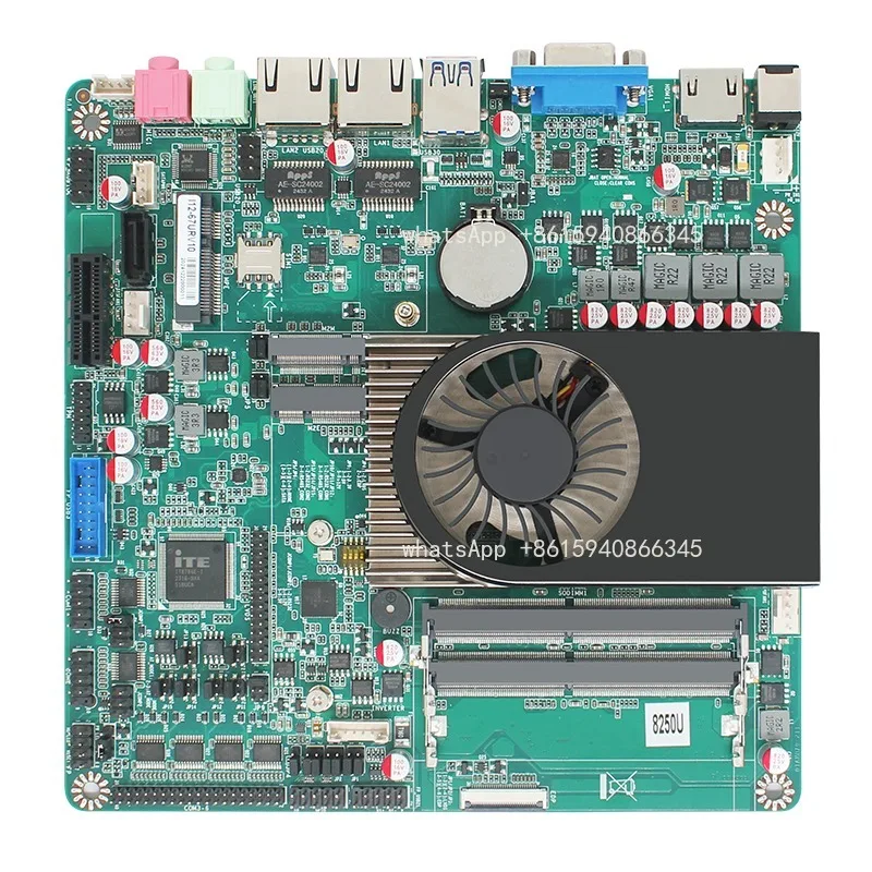 Mini ITX I5 8250U industrial computer main board touch all-in-one computer main board multi-serial port lvds/EDP