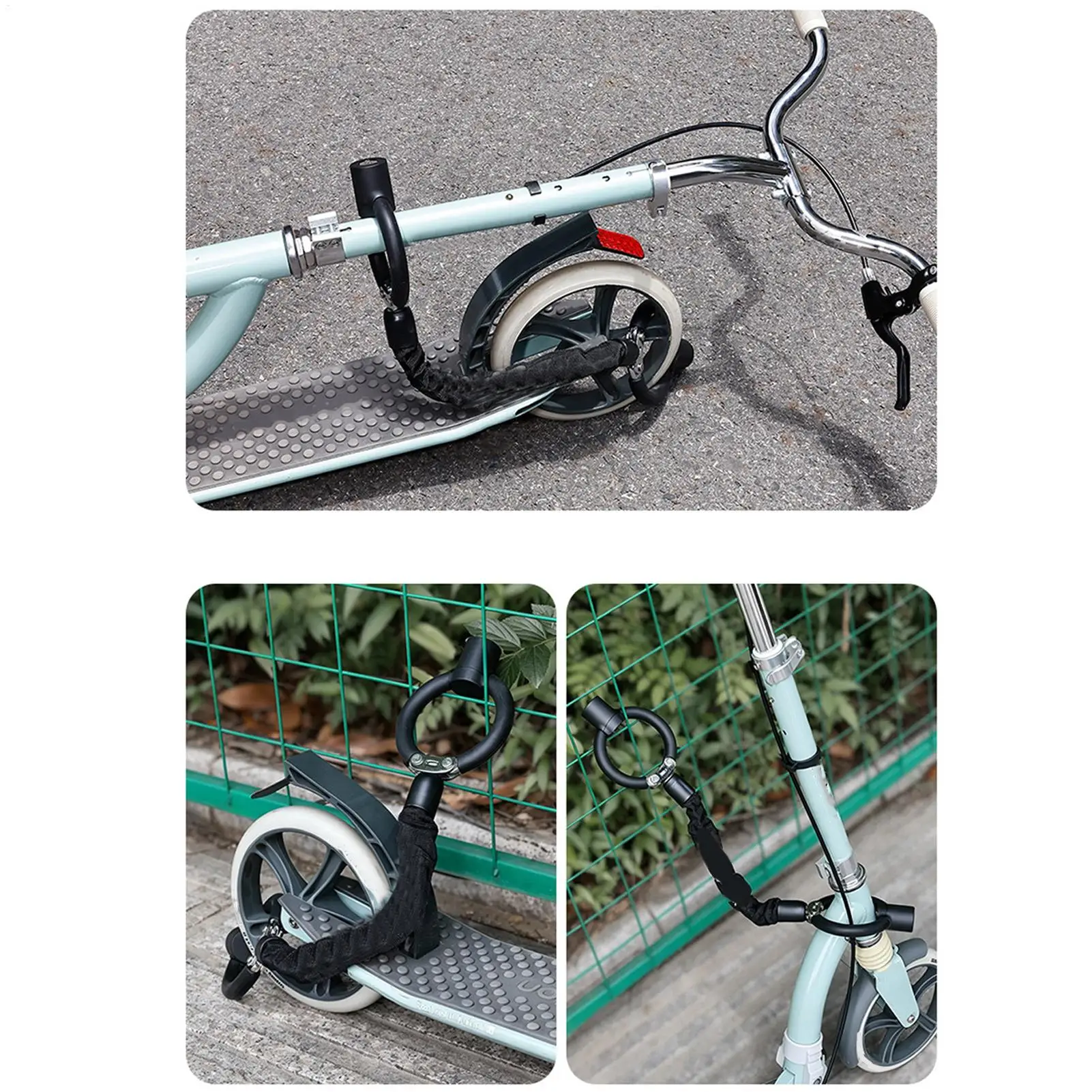 

Lock For Bike Heavy Duty Weather Resistant Motorcycle Lock With Keys For Women Men Adults Daily Commuting Indoor Home Motorcycle