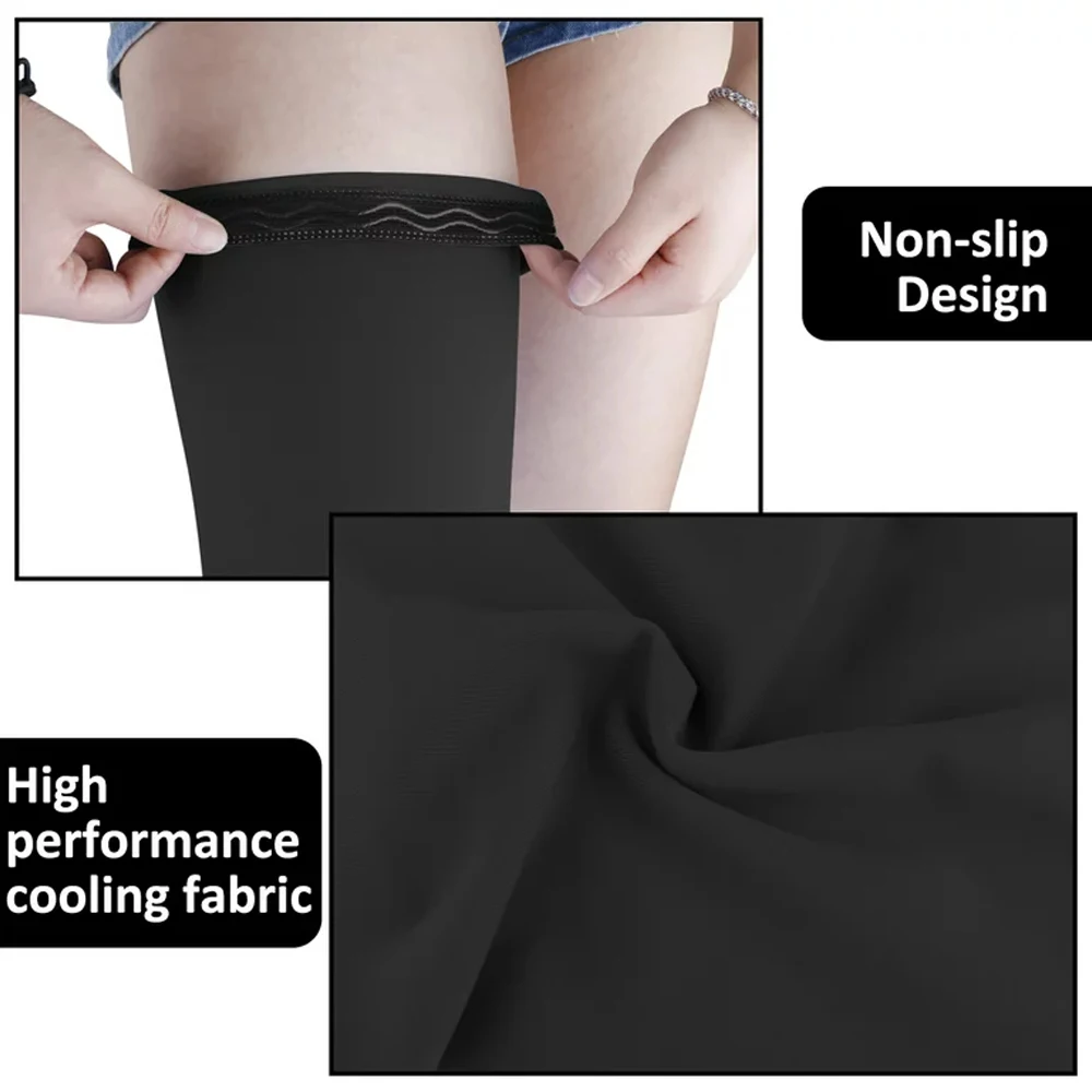 1 PC Full Length Long Leg Sleeve for Leg Pain Relief & Leg Muscle Recovery, Reduce Swelling & Inflammation, Promotes Circulation