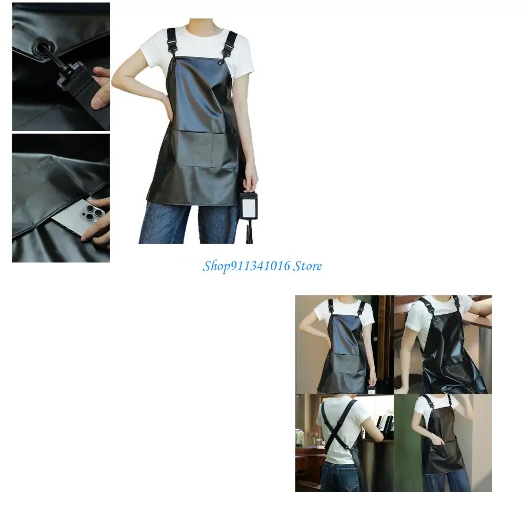  Professional Chefs Apron TPU Oil Proof Waterproof Comfort Oil Resistant