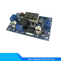 10PCS  DC DC Step Down Converter Voltage Regulator LED Display Voltmeter 4.0~40 to 1.3-37V Buck Adapter Adjustable Power Supply