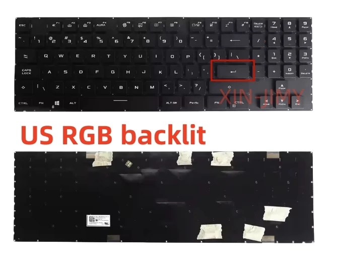 New US RGB Backlit Keyboard For Asus ROG Strix G733Q G733QS G733QR G733QSA-XS99