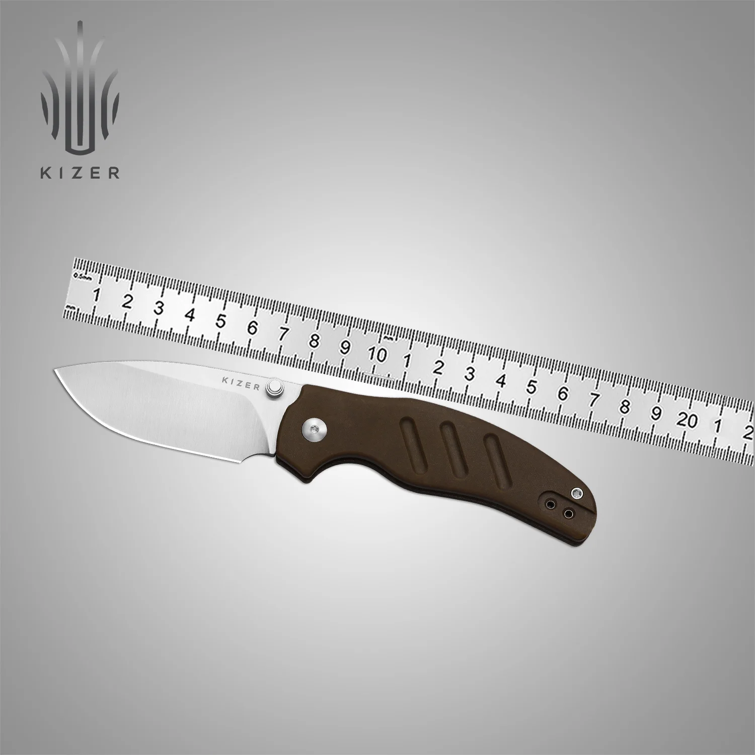 

Складной нож Kizer EDC V3488.29CDA1/CDA2/BSA1/BSA2 с рукоятью из микарты/ричлайта и лезвием Nitro-V для кемпинга и активного отдыха