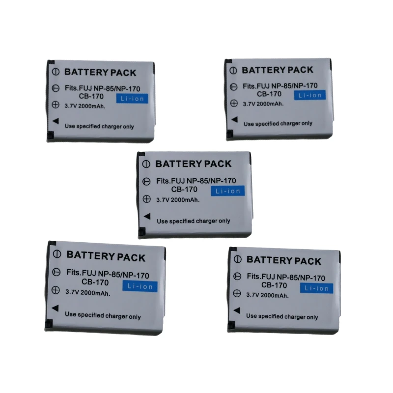 NP-85 NP85 Camera Battery for Fujifilm Fuji FinePix SL240 SL260 SL280 SL300 SL305 SL1000 S1 NP-170 CB-170 - Image 5