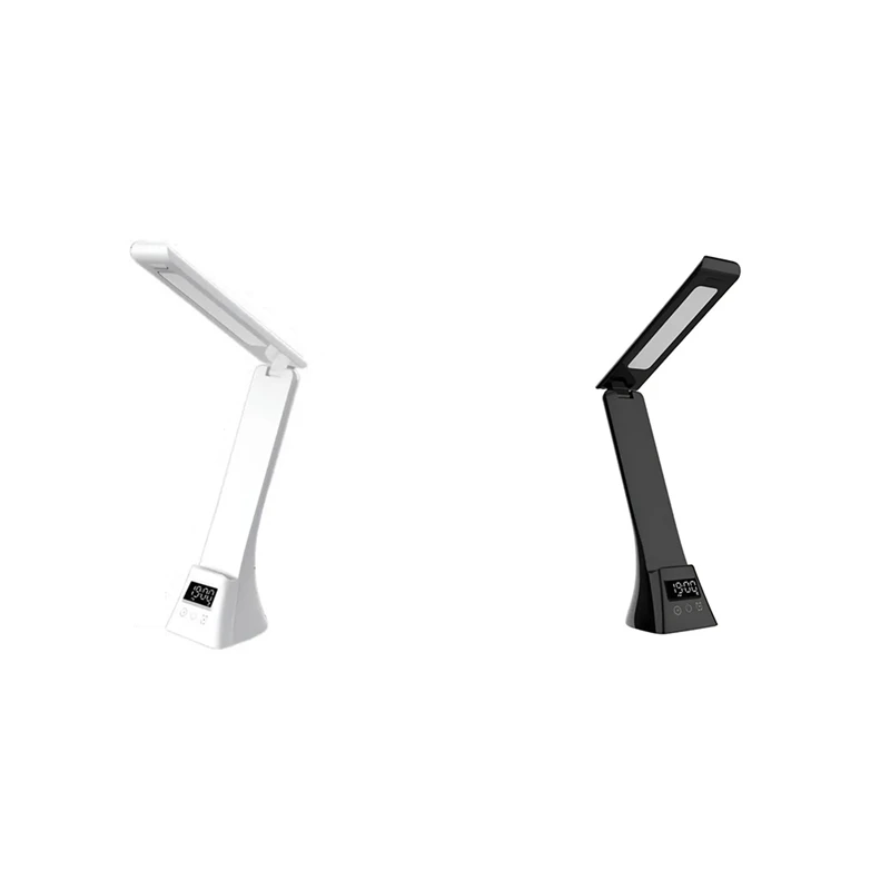 

Перезаряжаемая настольная лампа LICE Настольная лампа для ухода за глазами с ЖК-дисплеем Складной кронштейн Настольные лампы для ухода за глазами Сенсорное управление Спальня