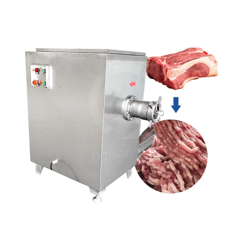 Máquina de moer carne congelada OCEAN Moedor de carne carne de frango industrial com máquina de picar osso