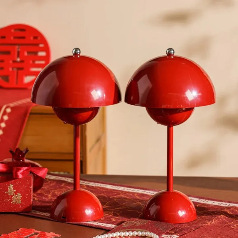 هدايا الزفاف للعرائس والعرائس ومستلزمات المهر النسائية، زوج من أضواء ليلية طويلة، بجانب سرير غرفة الزفاف #3