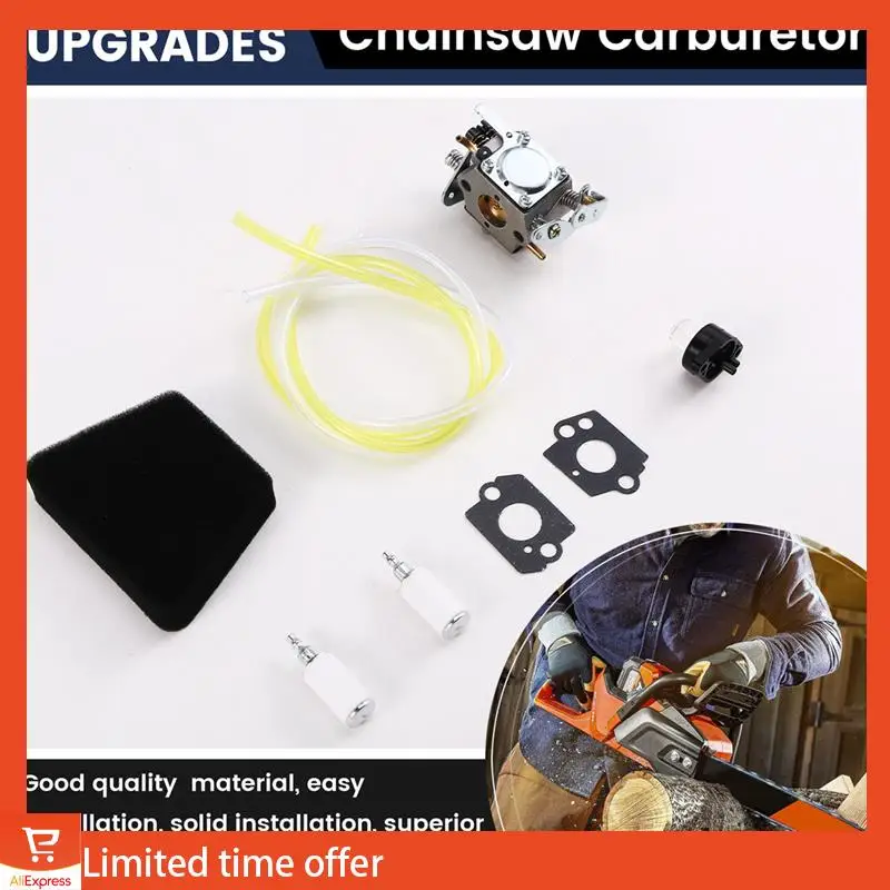

Chainsaw Carburetor Withair Filter 5300718-21 Forpartner 350 351 370 390 420 Mcculloch 333 335 338 Poulan 050 2055