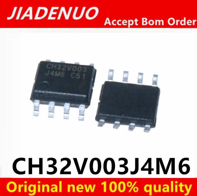 20-50/PCS New Original CH32V003  CH32V003J4M6 J4M6 SOP8 Single chip microcomputer chip In Stock