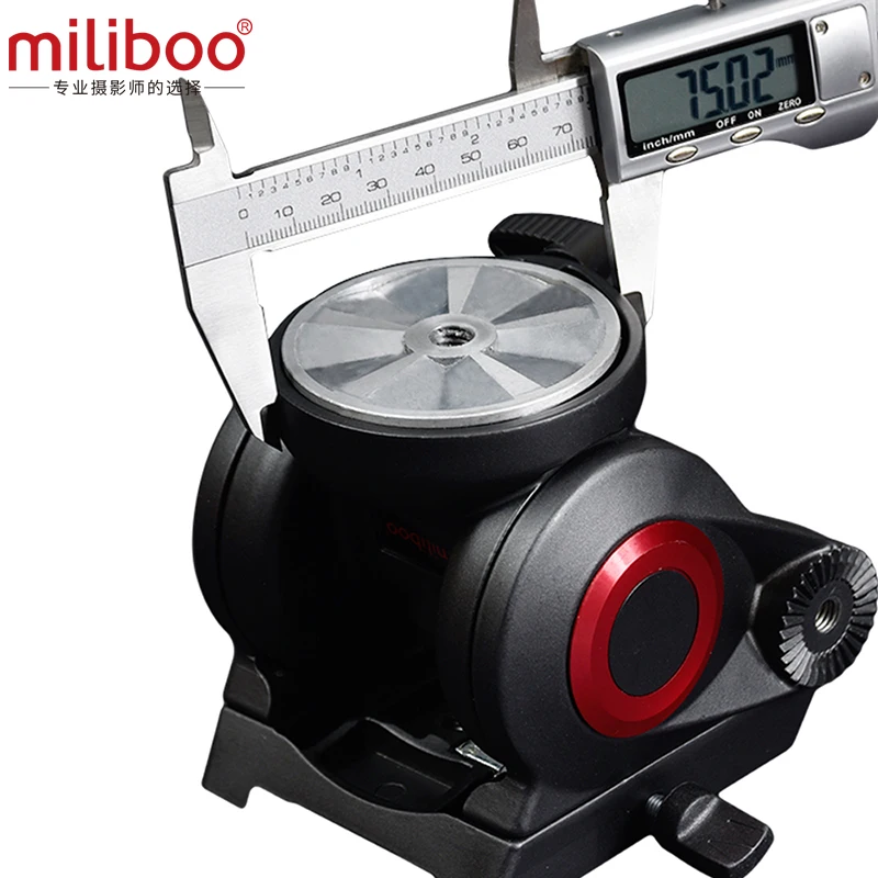 miliboo MTT704B Professional Portable Carbon Fiber Camera Camcorder Tripod for Video/DSLR Stand,Half Price of Manfrotto