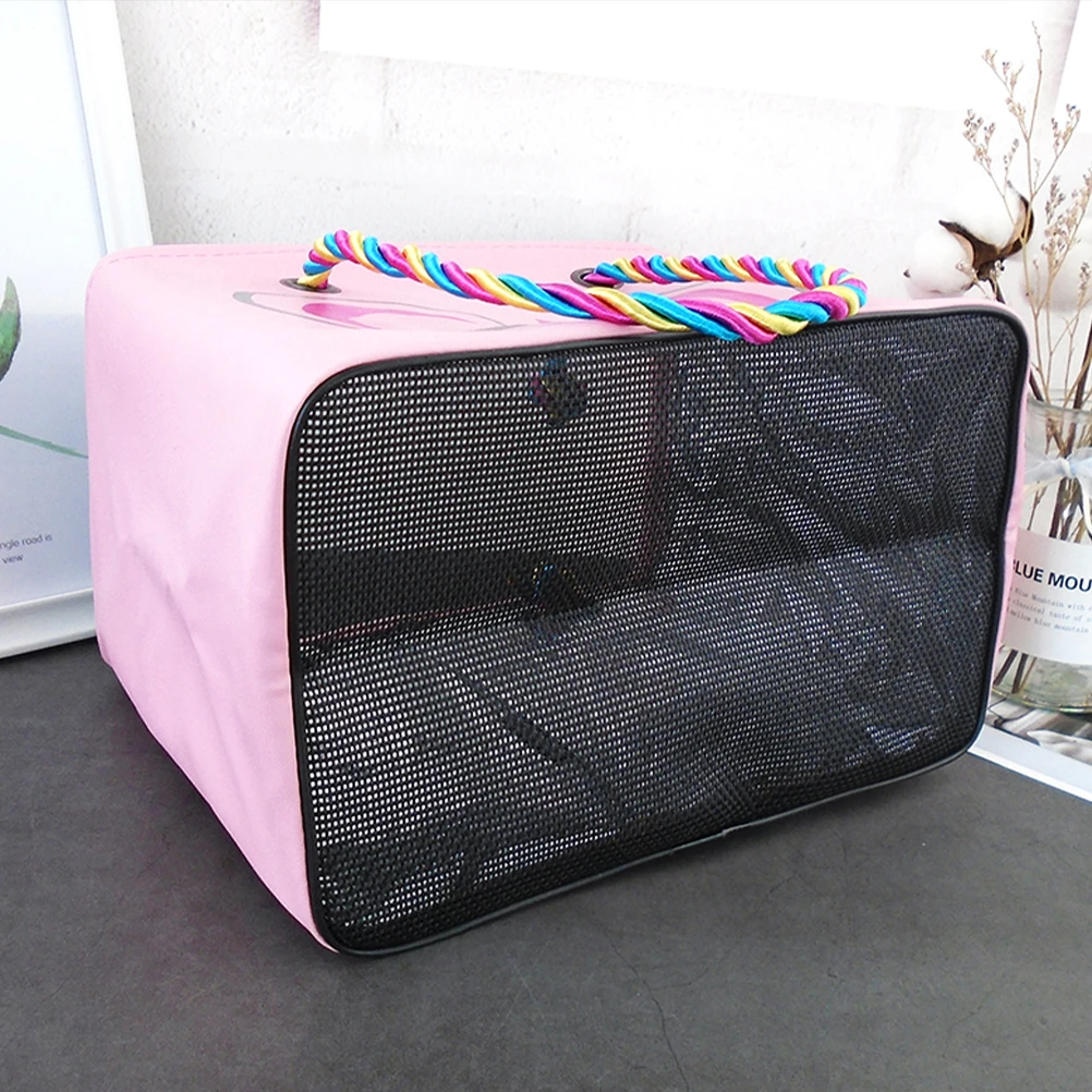 Cesta de baño portátil impermeable, bolsa de baño de gran capacidad, organizador de almacenamiento plegable redondo para ducha, champús de espuma, cabello