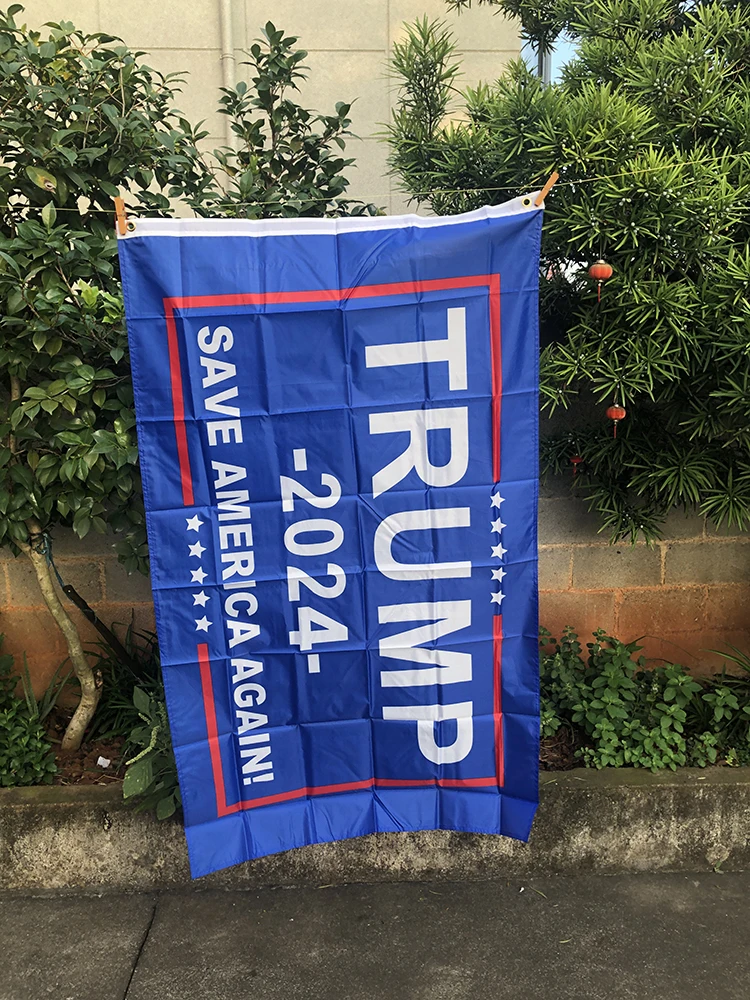 Z-ONE FLAG  Trump 2024 Flag 90X150cm Donald Trump Flag Keep America Great Donald For President USA