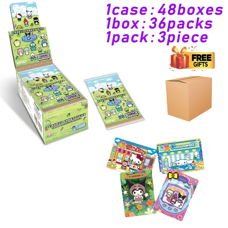 KAYOU Collection Cards Sanrio - Classic Pack Forest Melody Holo Rare Kawaii Cards Family Board Game Gift Fans