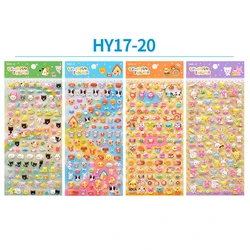 Cute Mini Animal Stereoscopic 3D Bubble Sticker Diary Sticker Decor Stationery Stickers