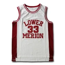 Men's Basketball Jersey Retro Maroon Red White FamilyMatchingBlack