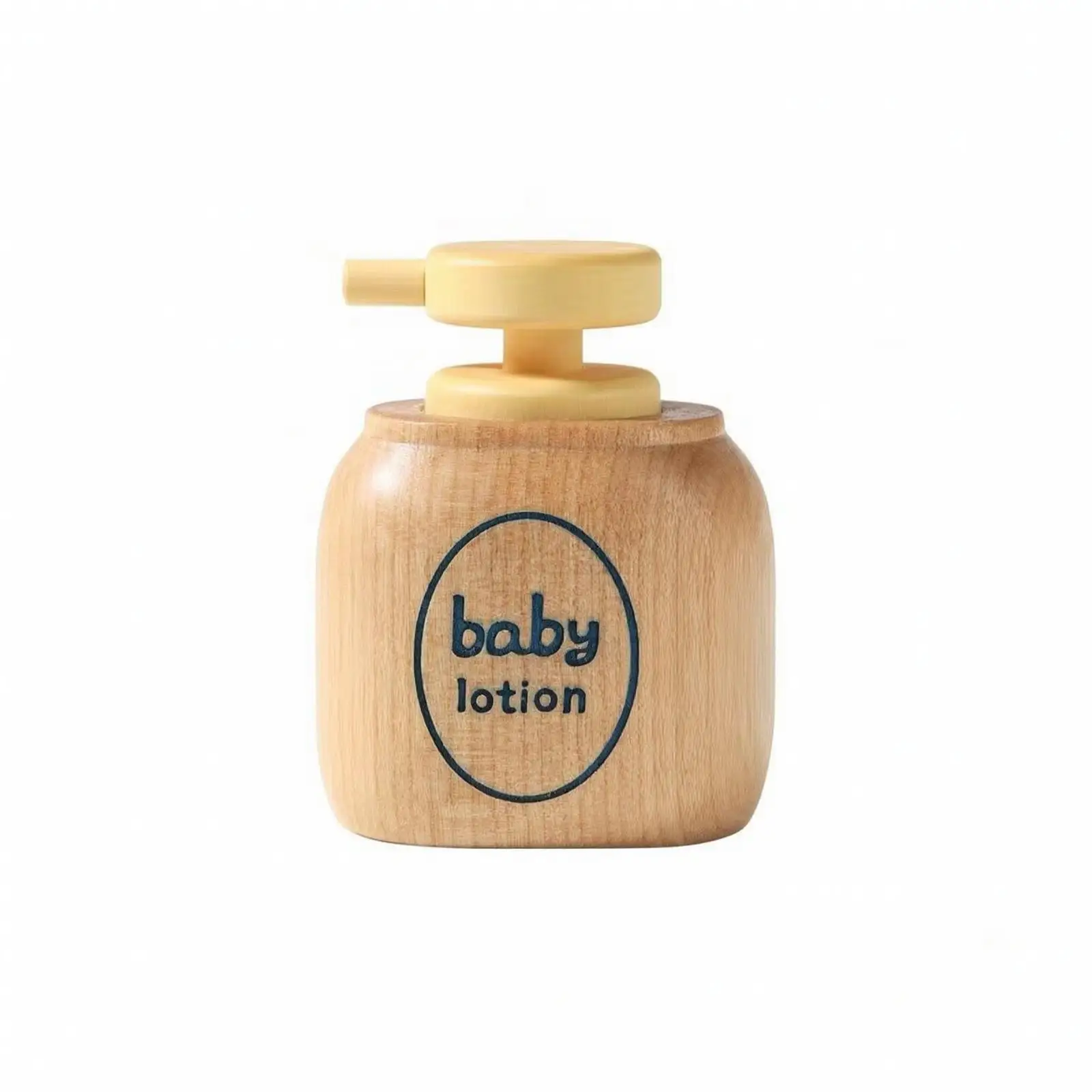 Relief Wooden Desk Ornament | textured Push-down Cap, Smooth Carved Finish, pushable Fidget Piece, for mental breaks