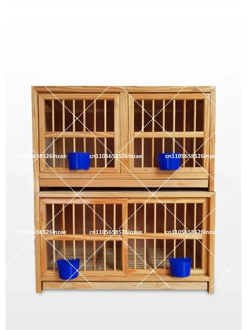 Wooden Racing Pigeon Nest Box Breeding Cage for Pigeon Bloodline