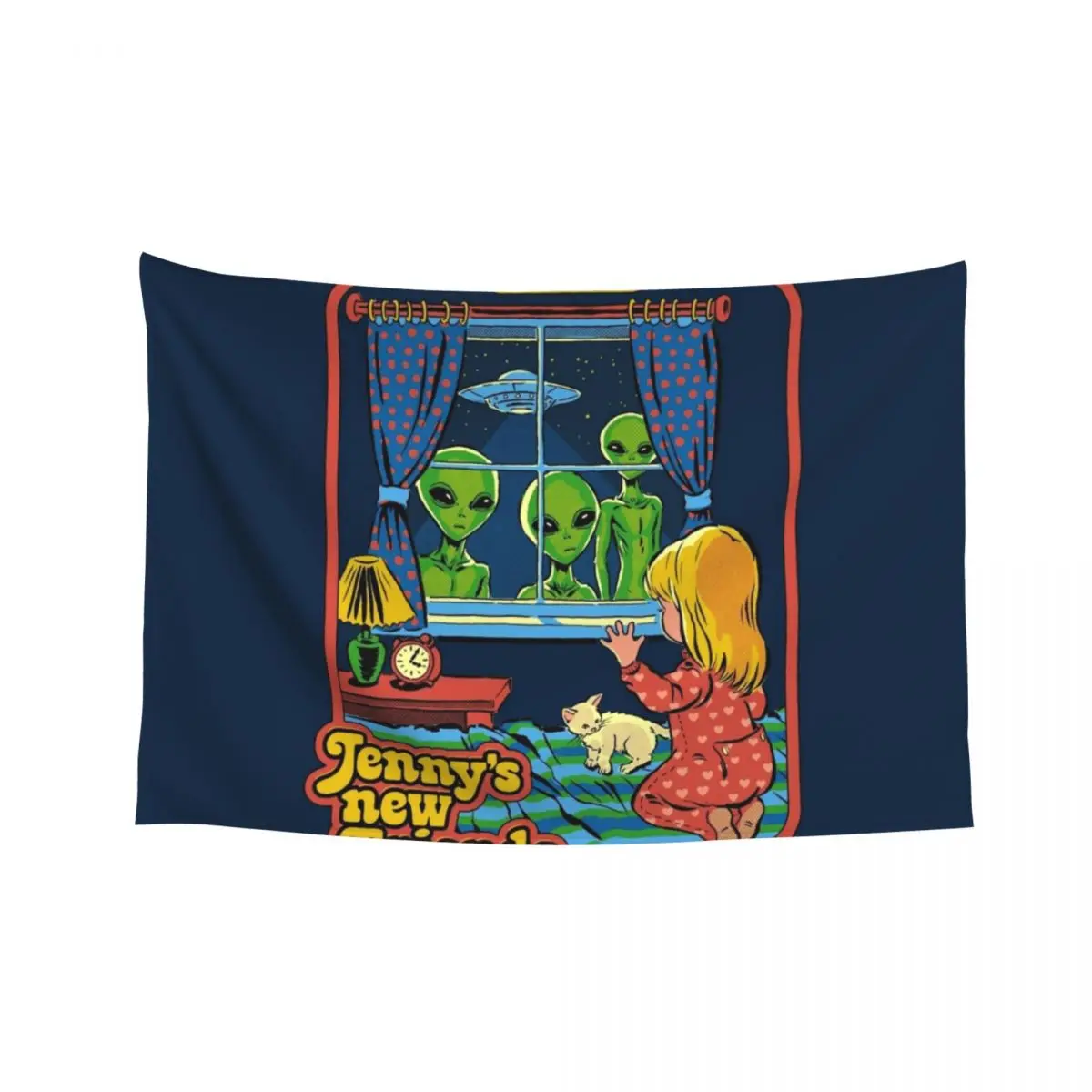 

Jenny's New Friends Tapestry On The Wall Room Decorations Aesthetic Room Decor Tapestry