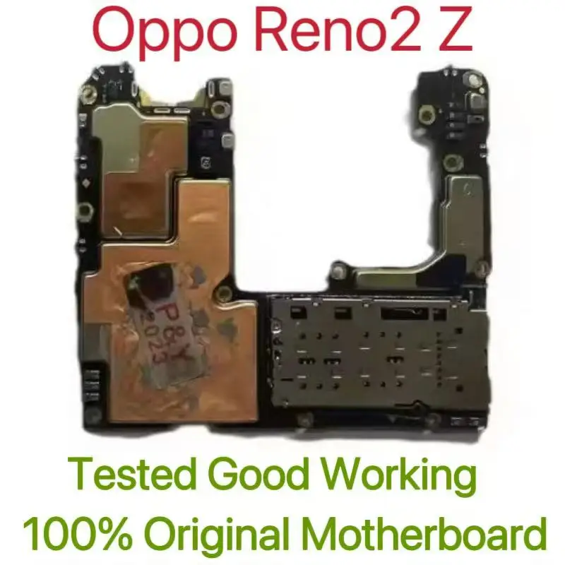 Global Version Original Unlocked Motherboard for Oppo Reno2 Z Tested Circuit Plate Main Logic Board for Oppo Reno2 Z