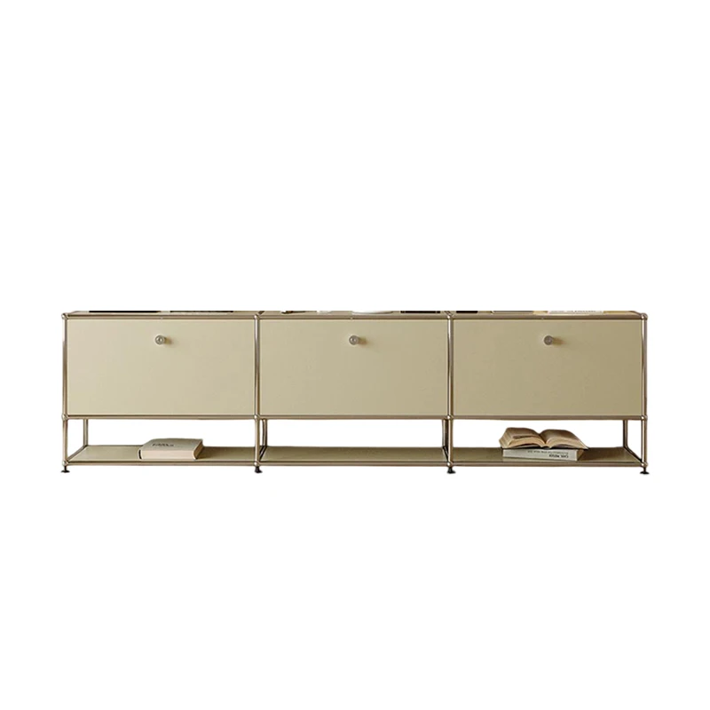 

Light luxury TV cabinet, living room Italian bedroom module TV cabinet, medieval ins storage, locker, chest cabinet