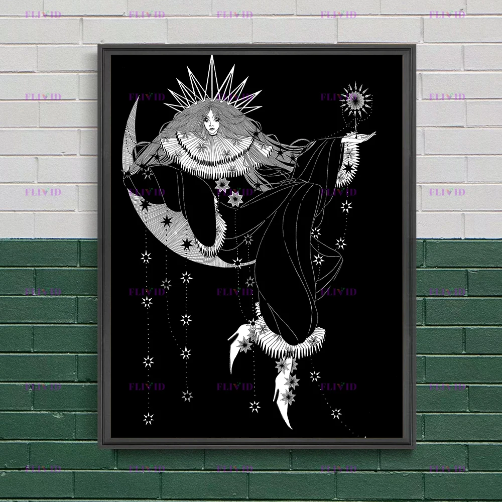 Alien Fashion Portraits Wall A - Vintage Fashion Prints For Wall 评论和价格