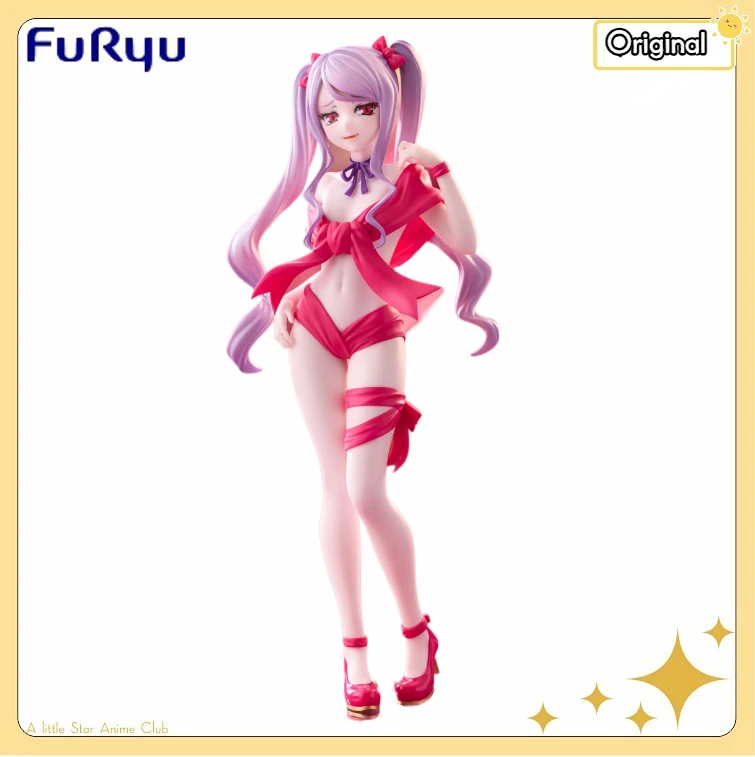 FuRyu BiCute Ribbons OVERLORD Shalltear Bloodfallen Anime-Figur Modellkollektion