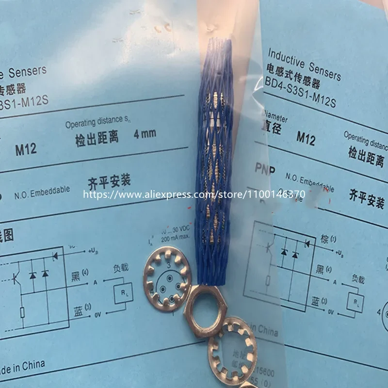 

3 шт. новые высококачественные бесконтактные переключатели BD4-S6S1-M12S