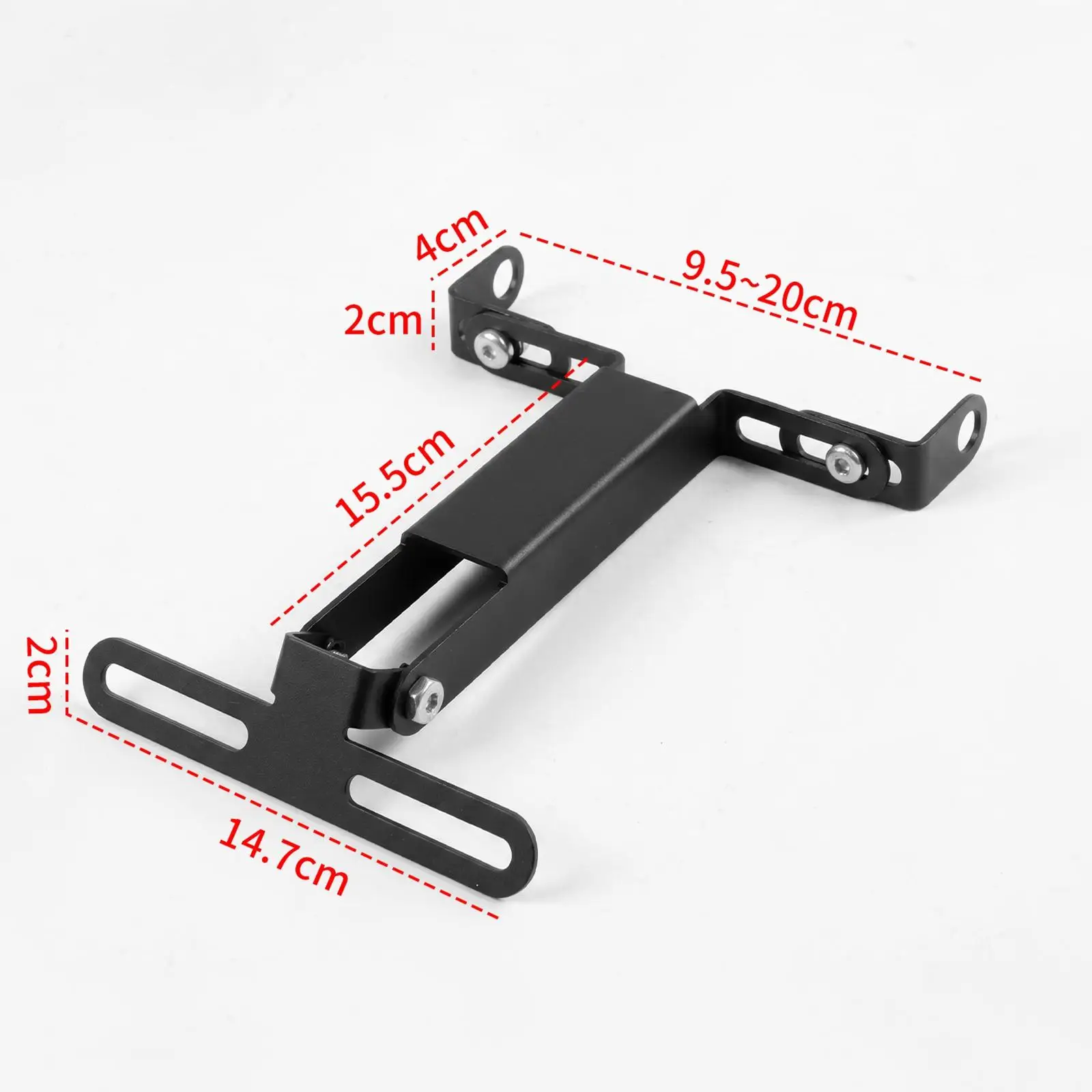 Motorcycle License Plate Bracket Lightweight Premium Sturdy Direct Replaces