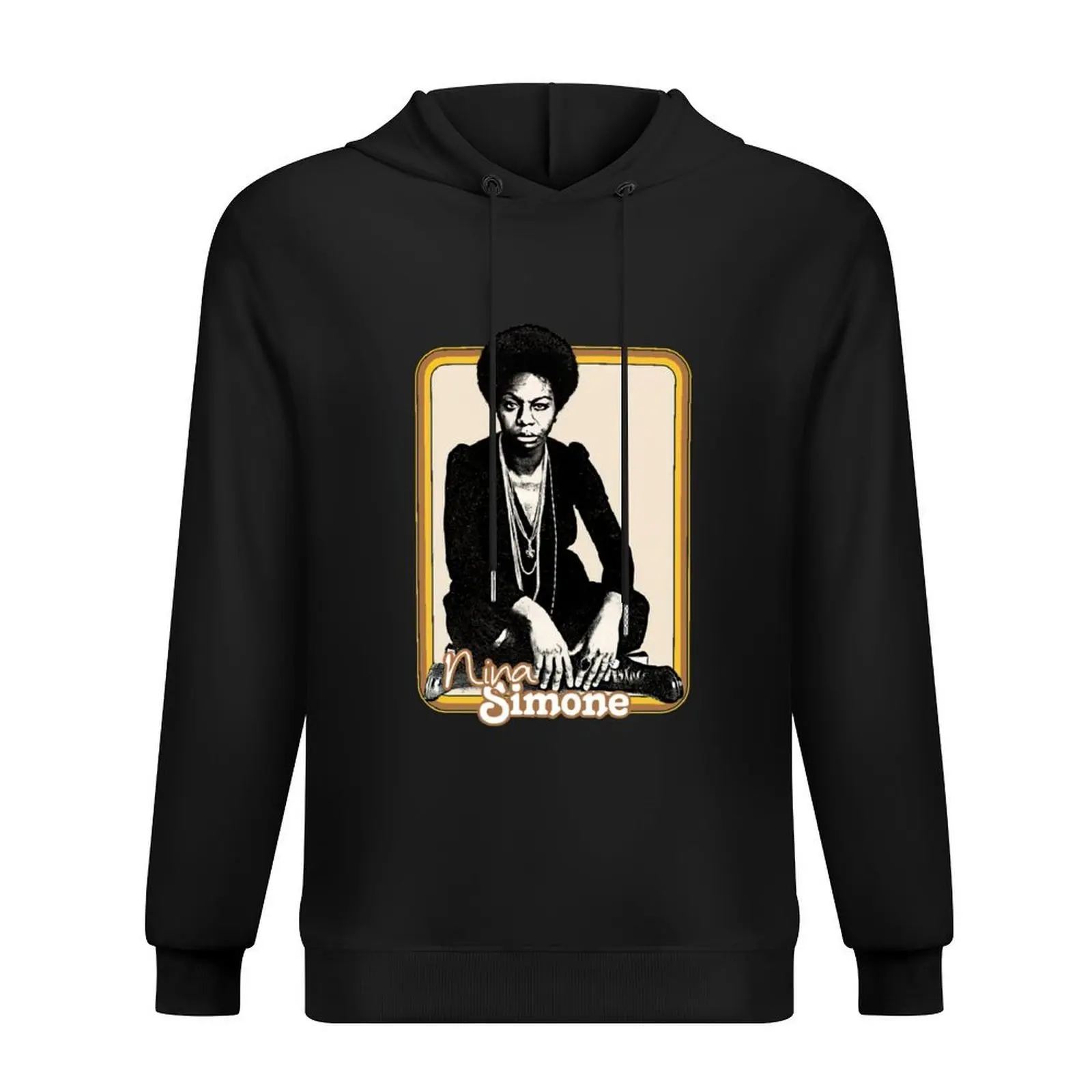 

Nina Simone __ Original Retro Fan Art Design Hoodie japanese style men's coat autumn men wear hoodies for men