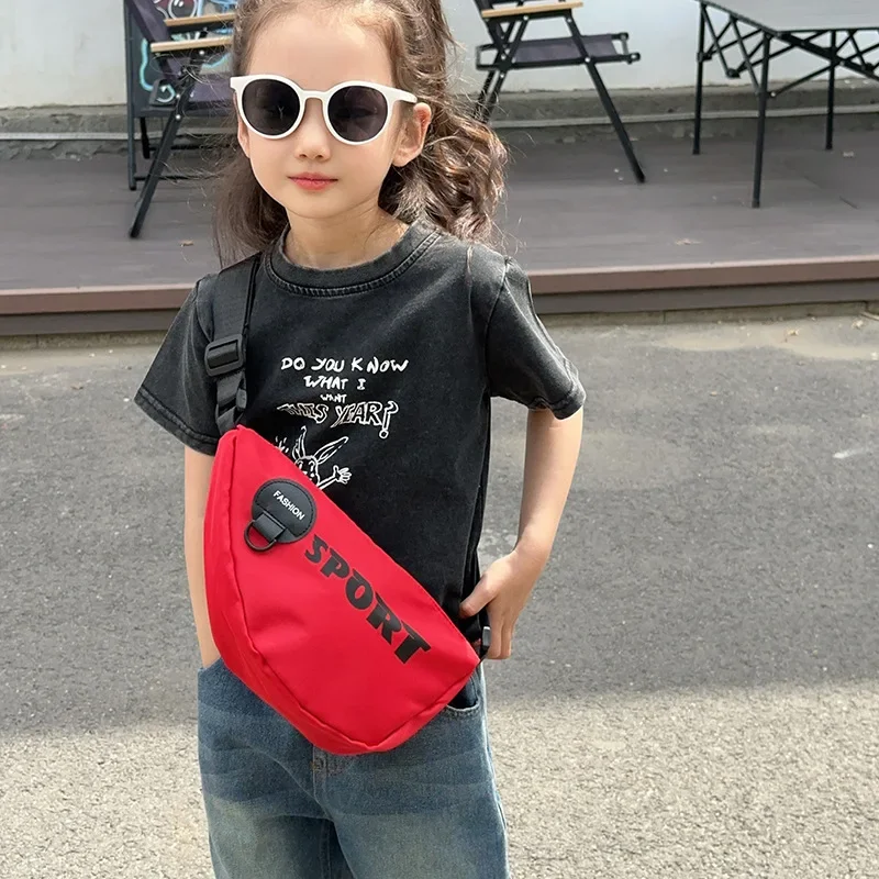 Children Messenger Bags Chest Bag Sports Leisure Crossbody Bags Women Shoulder Bag Mother Kids Bag for Girl Сумка Женская 2024