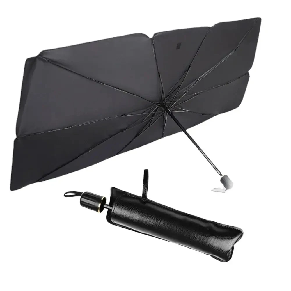 Car Sunshade Windshield Umbrella Front Sun Shade Parasol Foldable Summer Protection Seat Heat Insulation for Tesla Model 3 Y