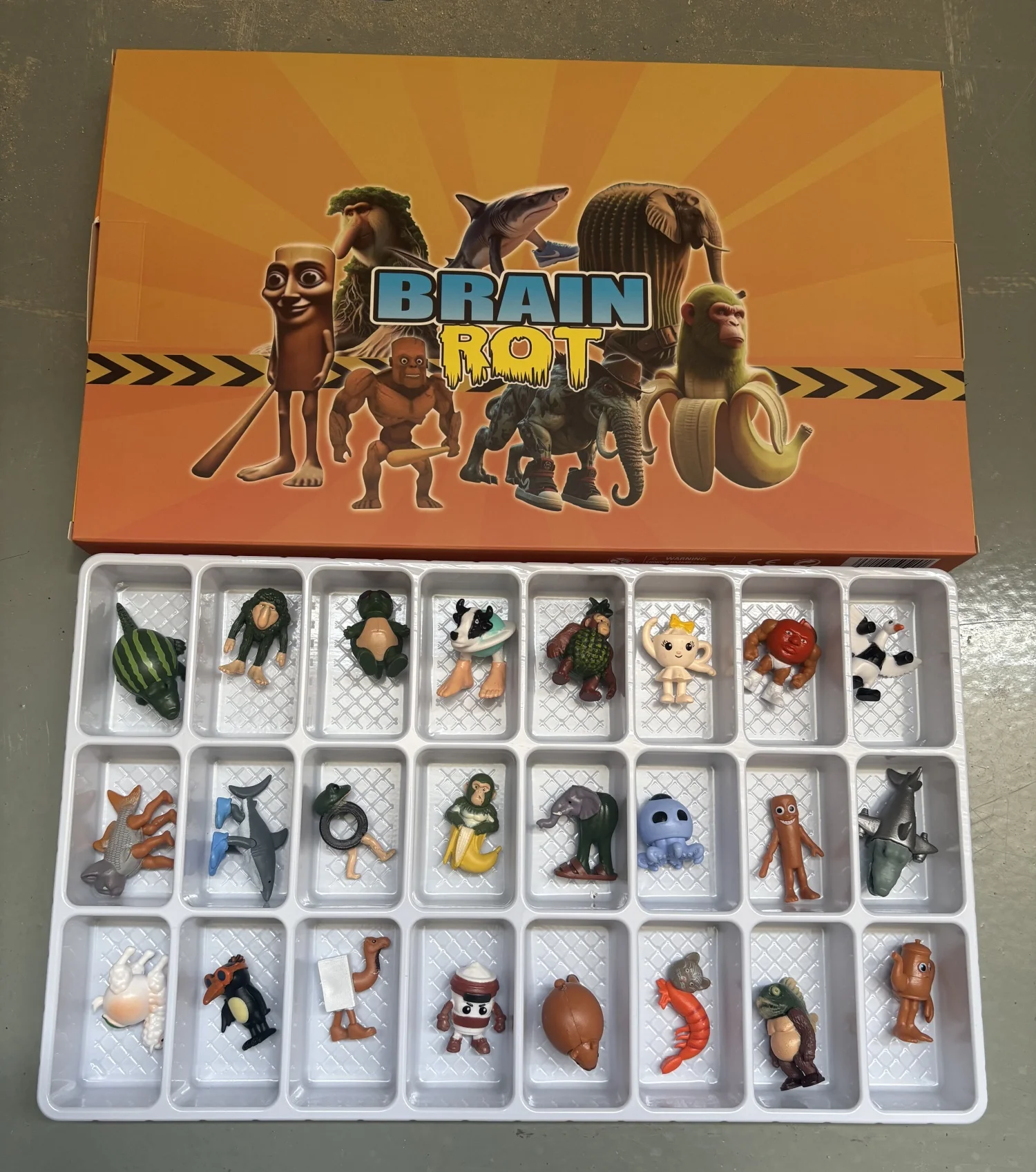 イタリア Brainrot Tung Tung Sahur ブラインドボックスフィギュア Tralalero Tralala Bombardino Crocodilo Shimpanzini Bananini フィギュアギフトおもちゃ