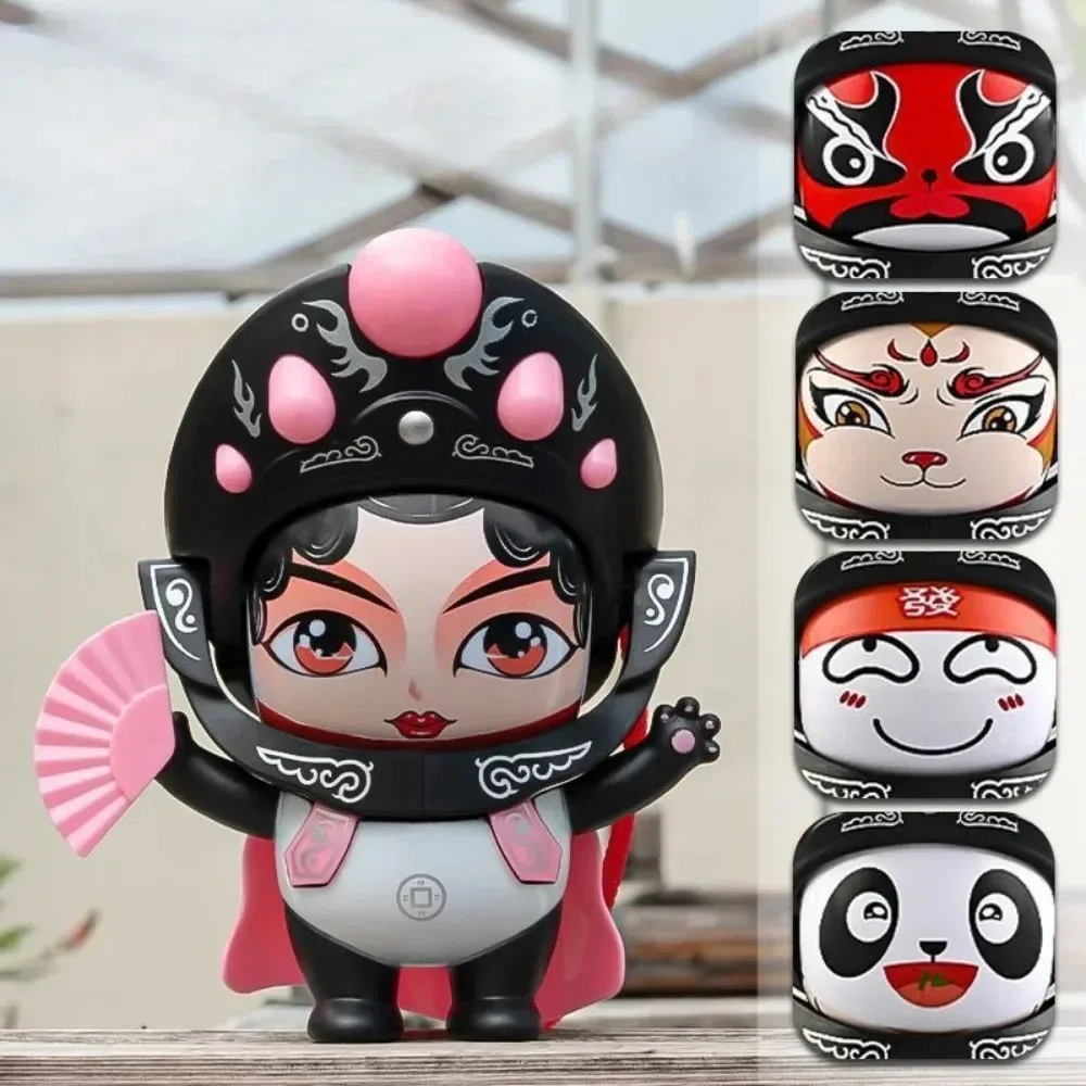 Creative Sichuan Opera Face Changing Doll stress reducing toy with a face changing face in one second, as a gift for girlfriend