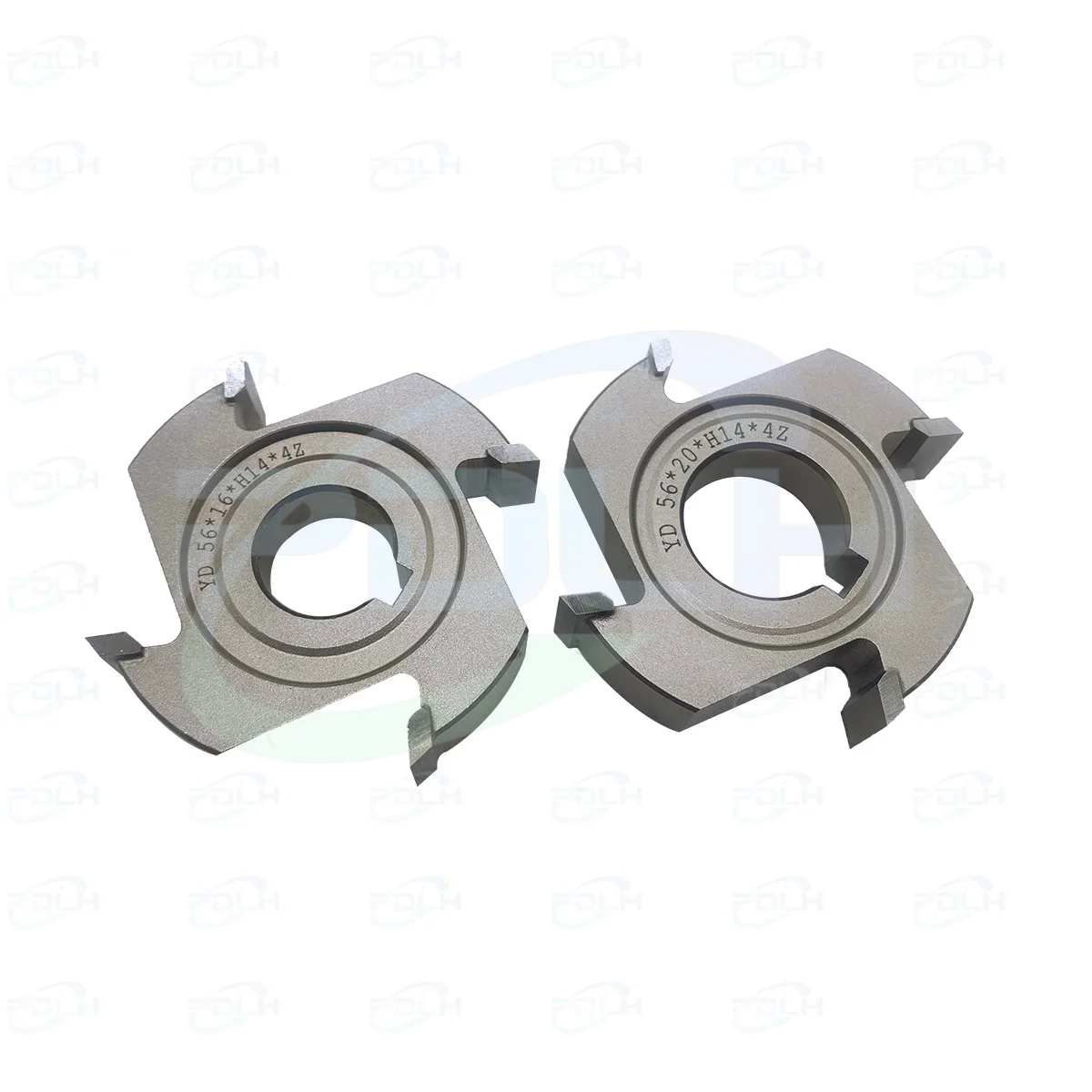1Pair 56x16/20x14mm 4Z 6Z TCT/PCD Rough Trimming Cutter For Edge Banding Machine Tool Accessories
